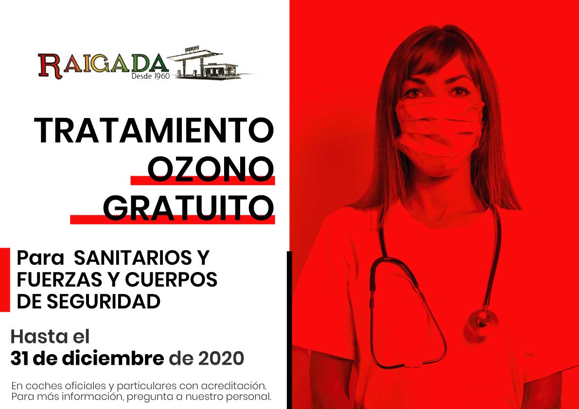 Promoción Tratamiento Ozono para Fuerzas y Cuerpos de Seguridad y Sanitarios