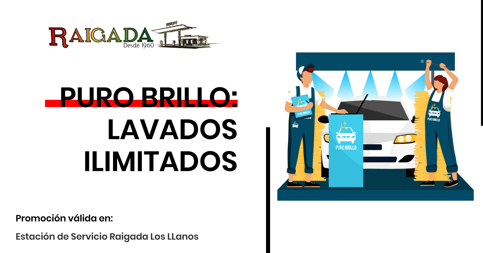 Puro Brillo te trae Lavados Ilimitados